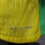 Mens Brazil 2025/26 Home Jersey Player Version 9