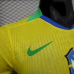 Mens Brazil 2025/26 Home Jersey Player Version 4