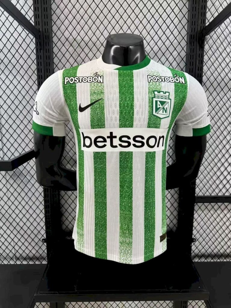 Mens Atletico Nacional 2025/26 Home Jersey Player Version