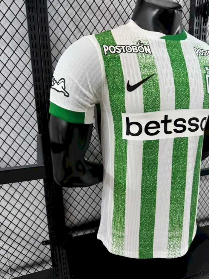 Mens Atletico Nacional 2025/26 Home Jersey Player Version 3