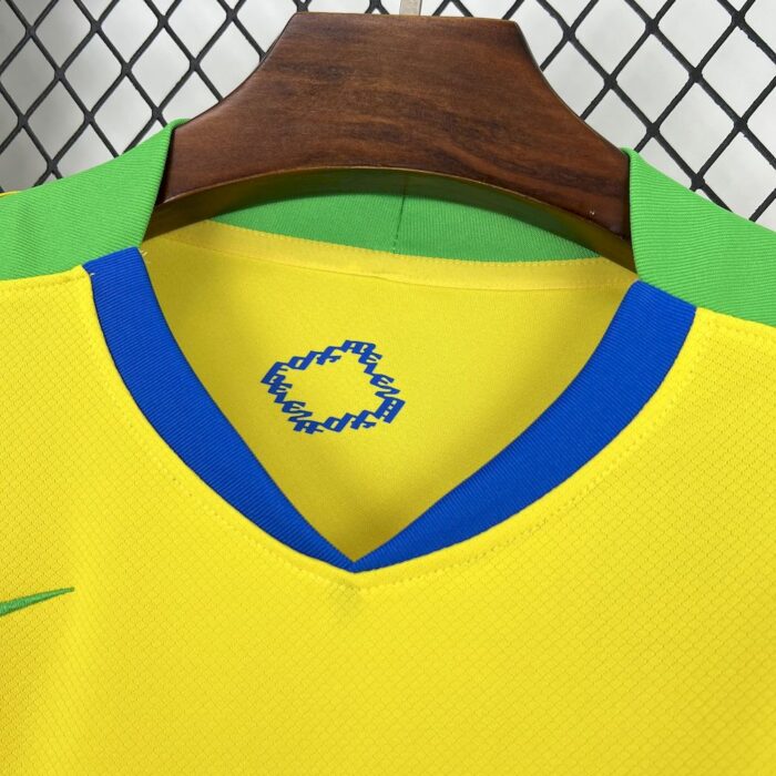 Mens Brazil 2025/26 Home Jersey 6