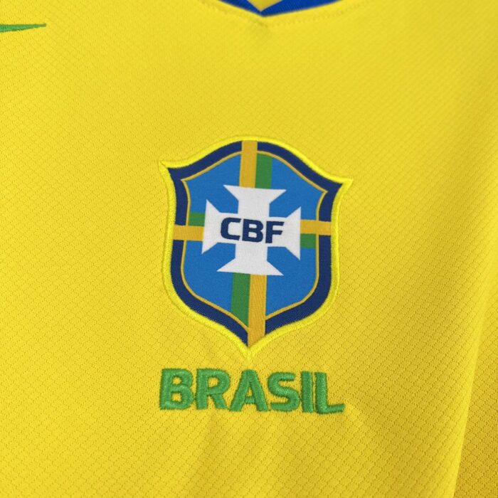 Mens Brazil 2025/26 Home Jersey 5
