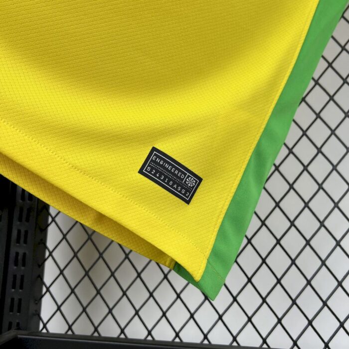 Mens Brazil 2025/26 Home Jersey 3