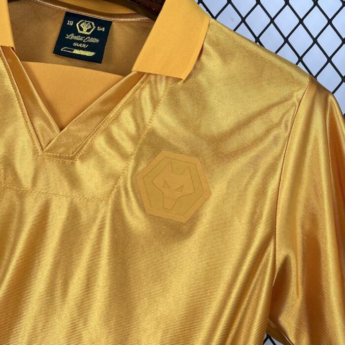 Mens Wolves 2025/26 70th Snniversary Jersey 4