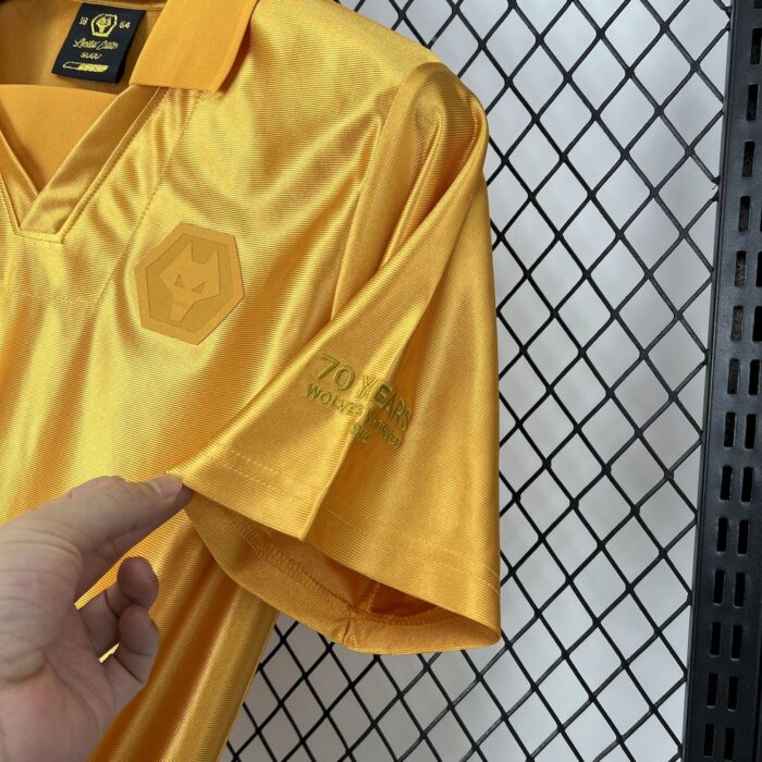 Mens Wolves 2025/26 70th Snniversary Jersey 3