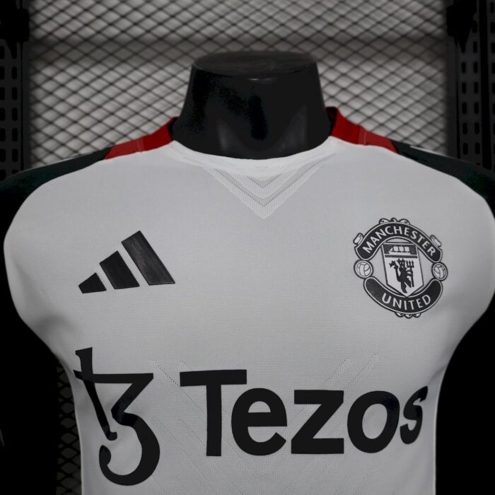 Mens Manchester United 2025/26 Pre-Match Jersey Player Version 3