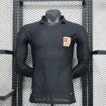 Mens AC Milan 2024/25 125th Goalkeeper Long Sleeve Jersey Player Version