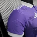 Mens Real Madrid 2025/26 Light purple Jersey Player Version 6