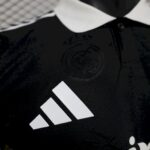 Mens Real Madrid 2025/26 Black Jersey Player Version 6
