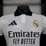 Mens Real Madrid 2025/26 White Jersey Player Version 3