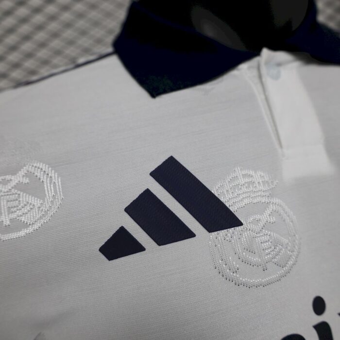 Mens Real Madrid 2025/26 White Jersey Player Version 2