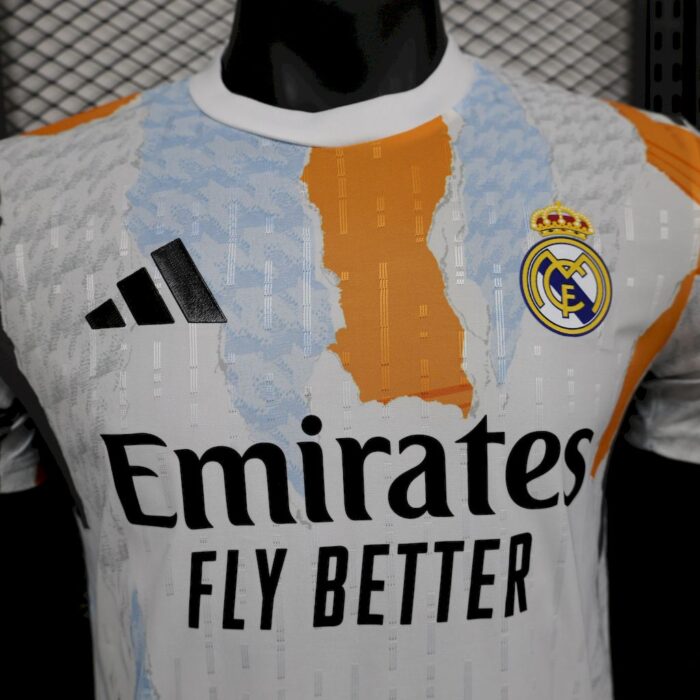 Mens Real Madrid 2024/25 Pre-Match Jersey Player Version 2