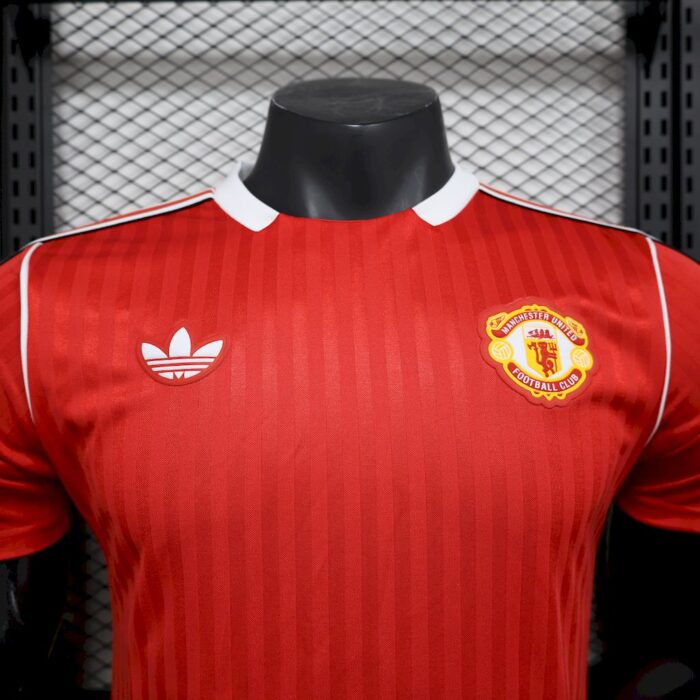 Mens Manchester United 2025/26 Terrace Icons Jersey Player Version 4