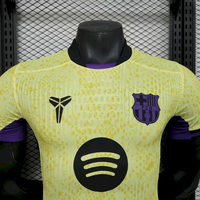 Mens Barcelona 2025/26 Away Mamba Series Kobe Bryant Joint Edition Jersey Player Version 6