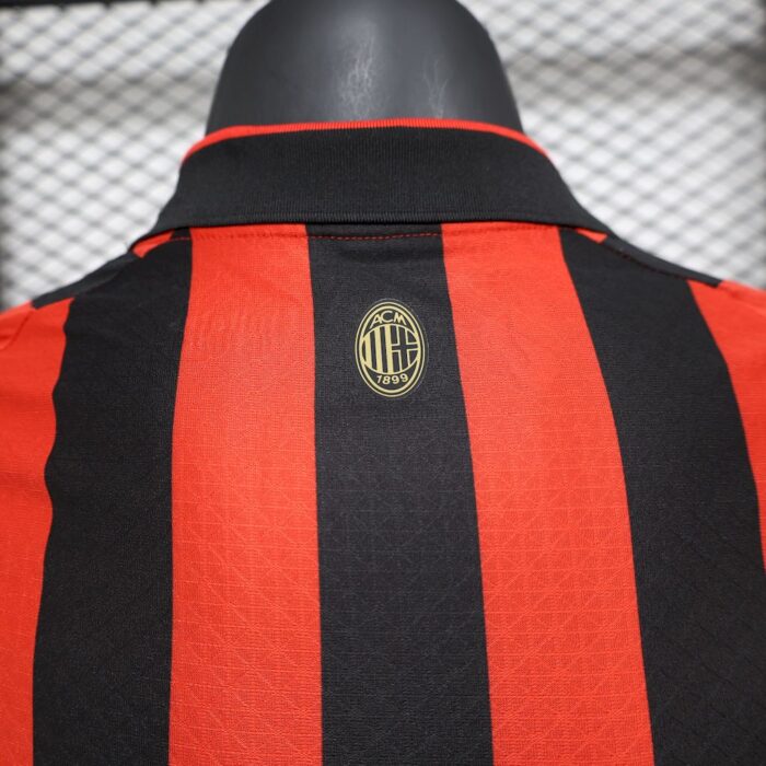 Mens AC Milan 2024/25 125th Anniversary Edition Retro Jersey Player Version 6