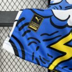 Mens Manchester City 2025/26 Concept version blue and white Jersey 2