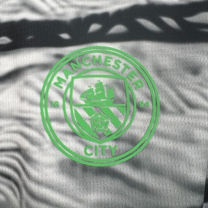 Mens Manchester City 2025/26 Black and gray concept version Jersey 5