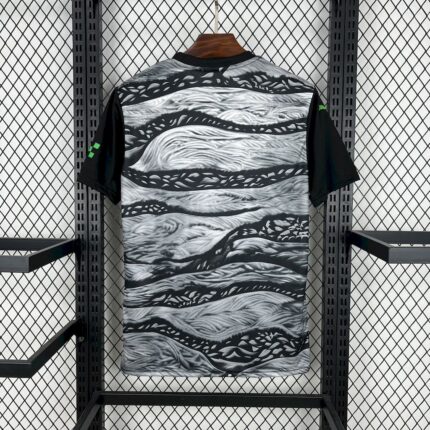 Mens Manchester City 2025/26 Black and gray concept version Jersey 1