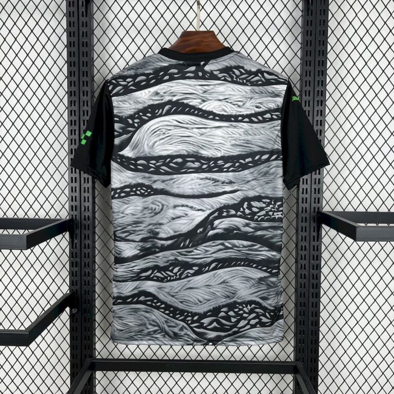 Mens Manchester City 2025/26 Black and gray concept version Jersey 1