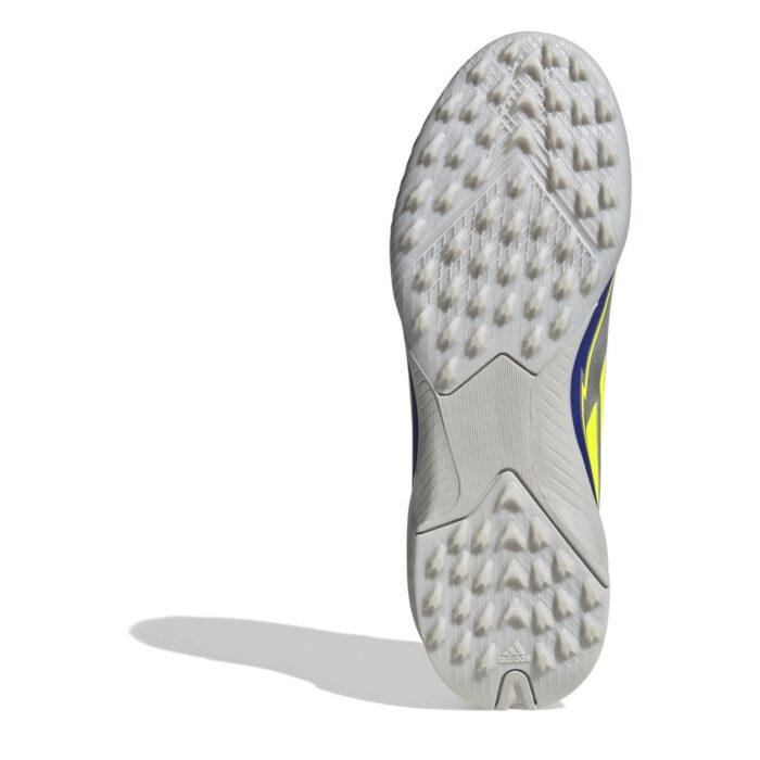 adidas F50 Junior Turf Football Boots – Silver/Blue – view 6