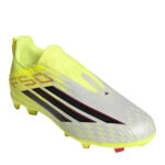 adidas F50 Junior Firm Ground Football Boots – Solar Yellow - Image 3