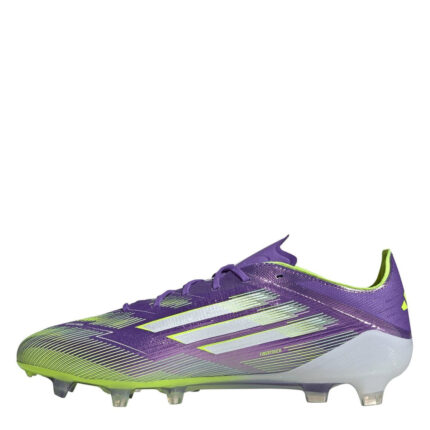 adidas F50 Firm Ground Football Boots – Purple/White – view 2