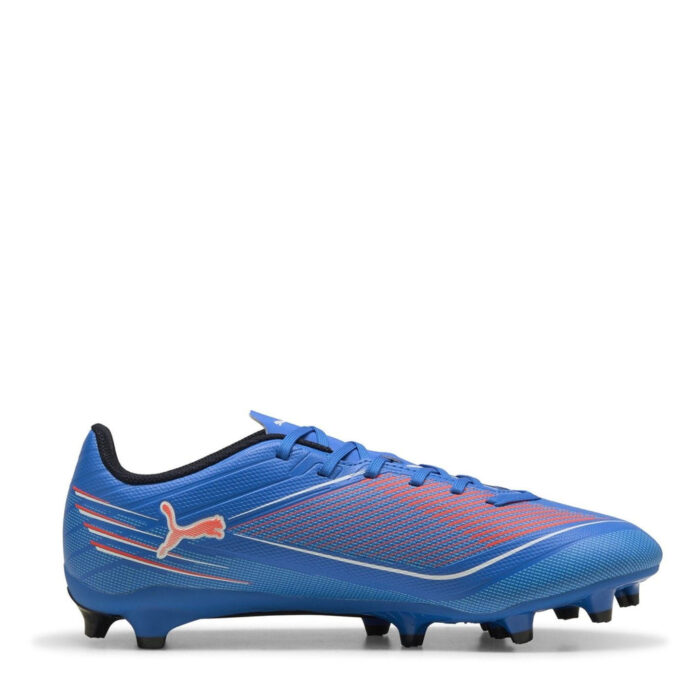 Puma Ultra 6 Firm Ground Football Boots – Blue/White – view 4