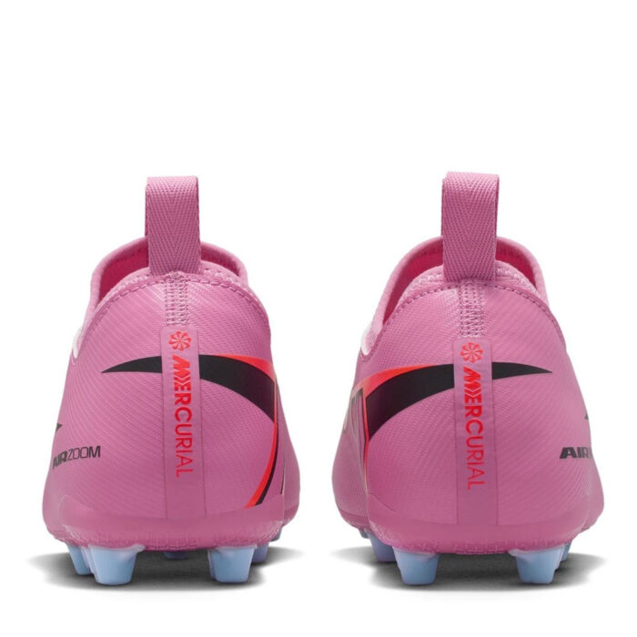 Nike Zoom Mercurial Vapor 16 Junior Artificial Ground Football Boots – Pink/Black – view 5