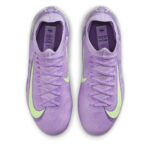 Nike Mercurial Vapor 16 Junior Firm Ground Football Boots – Purple/Volt – view 6