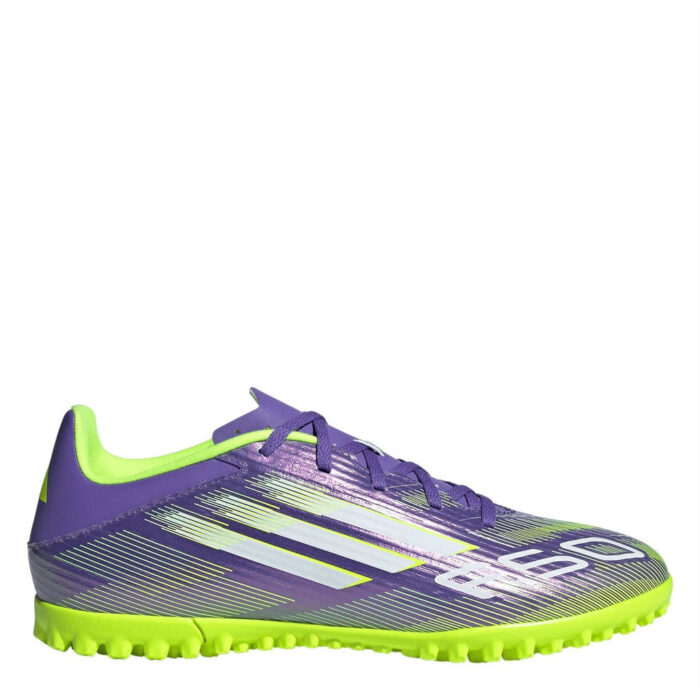 adidas F50 Messi Turf Football Boots – Purple/White – view 7