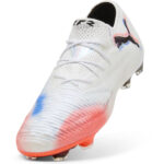 Puma 8 Firm Ground Football Boots – Puma White – view 6