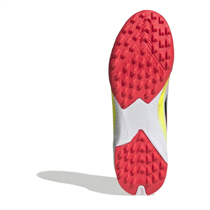 adidas F50 Junior Turf Football Boots – White/Red – view 6