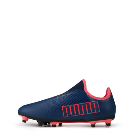 Puma Finesse Firm Ground Football Boots – Navy/Orchid – view 2