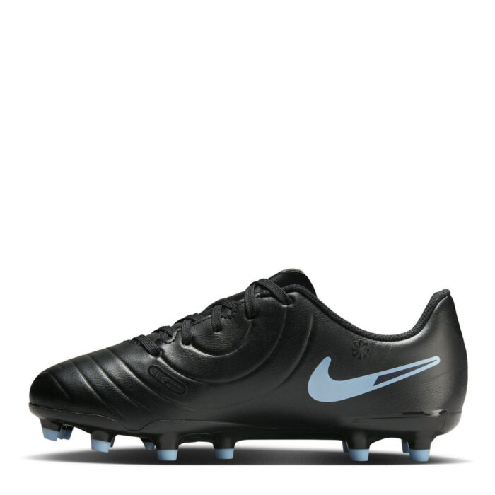 Nike Tiempo Legend 10 Junior Firm Ground Football Boots – Black/Black – view 2