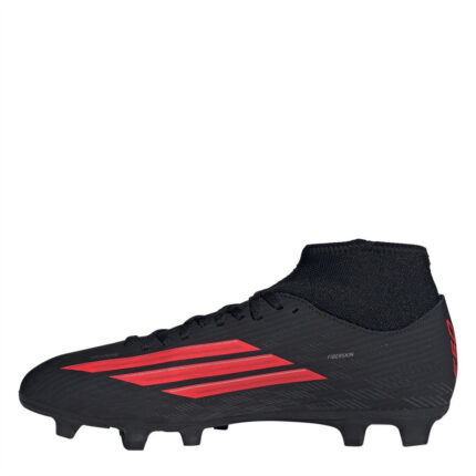 adidas addias F50 Firm Ground Football Boots – Black/Red – view 2