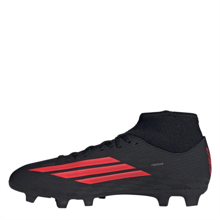 adidas addias F50 Firm Ground Football Boots – Black/Red – view 2