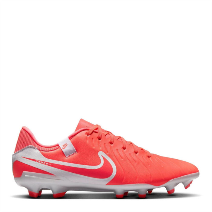 Nike Tiempo Legend 10 Firm Ground Football Boots – Red/White – view 7