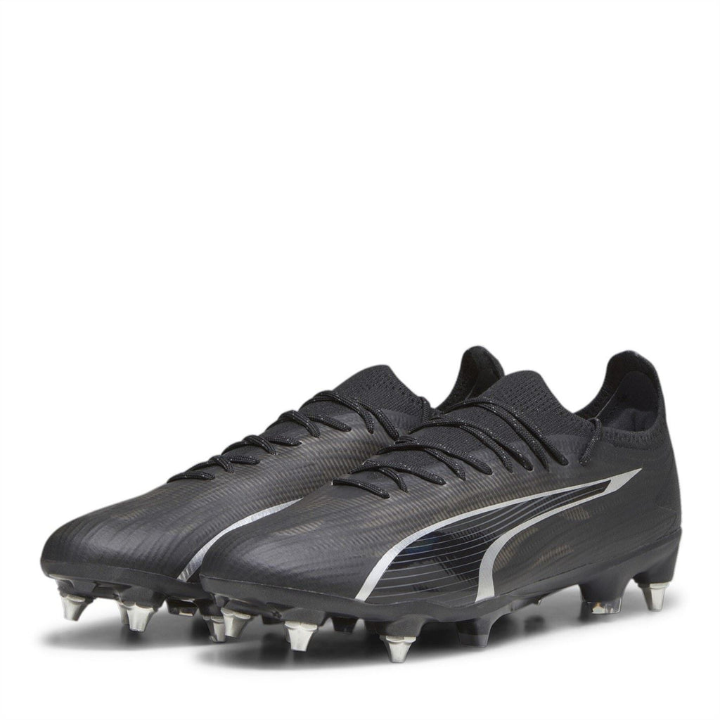 Puma Ultra Ultimates.1 Soft Ground Football Boots – Black/Asphalt