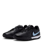 Nike Junior Turf Football Boots – Black/Blue – view 4