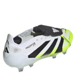 adidas Predator Firm Ground Football Boots – White/Blk/Lemon – view 4