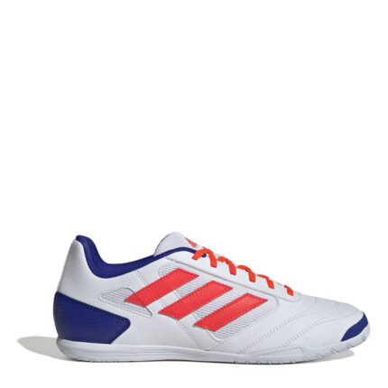 adidas Super Indoor Football Boots – White/Red