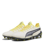 Puma Womens King Firm Ground Football Boots – White/Black