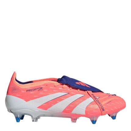 adidas Predator Soft Ground Football Boots – Orange/White