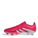 adidas Predator Soft Ground Football Boots – Red/White – view 2