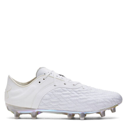 Under Armour Clone Magnetico Firm Ground Football Boots – White