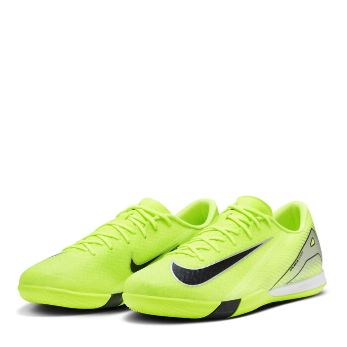 Nike Mercurial Vapor 16 Indoor Football Boots – Volt/Black – view 4