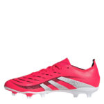 adidas Predator Firm Ground Football Boots – Red/White – view 2