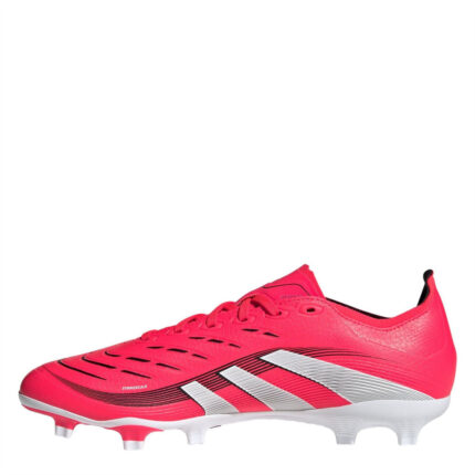 adidas Predator Firm Ground Football Boots – Red/White – view 2