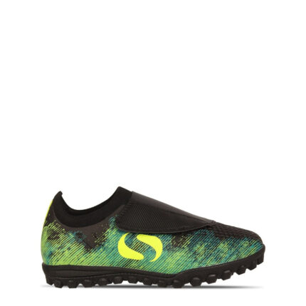 Sondico Blaze Junior Turf Football Boots – Black/Green