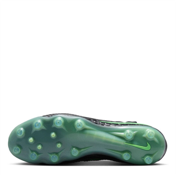 Nike Phantom 6 High Turf Football Boots – Black/Green – view 3